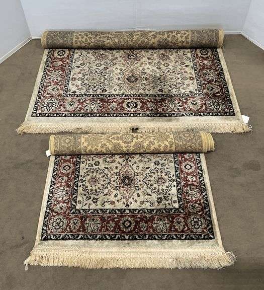 (2) Older San Marco rugs, one- approx. 25