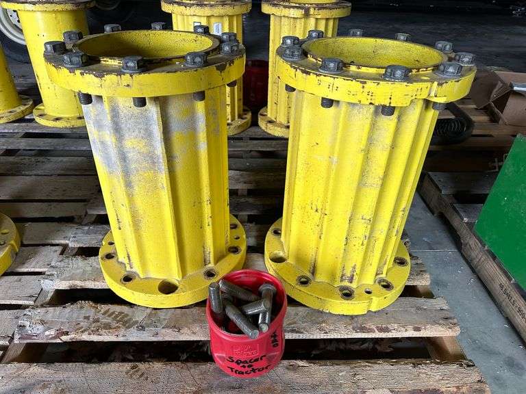 21-1/2" 10-Bolt Spacers with Bolts.  For 30 Series and newer