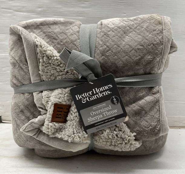 Better Homes And Gardens Oversized Sherpa Throw