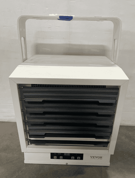 Vevor hanging electric 220V garage heater, 10,000W with remote, 14 1/2