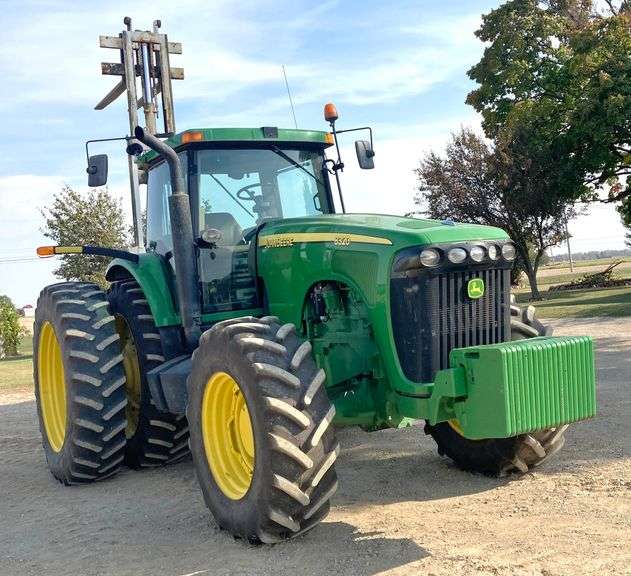 2004 John Deere 8320 MFD Tractor, (6800 Hours), 18.4x46 Tires and Duals ...