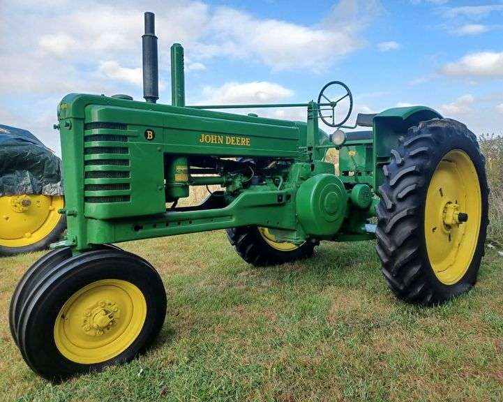 This item Selling ABSOLUTE! ~~~ 1947 John Deere Model B Tractor, Serial No. 206086