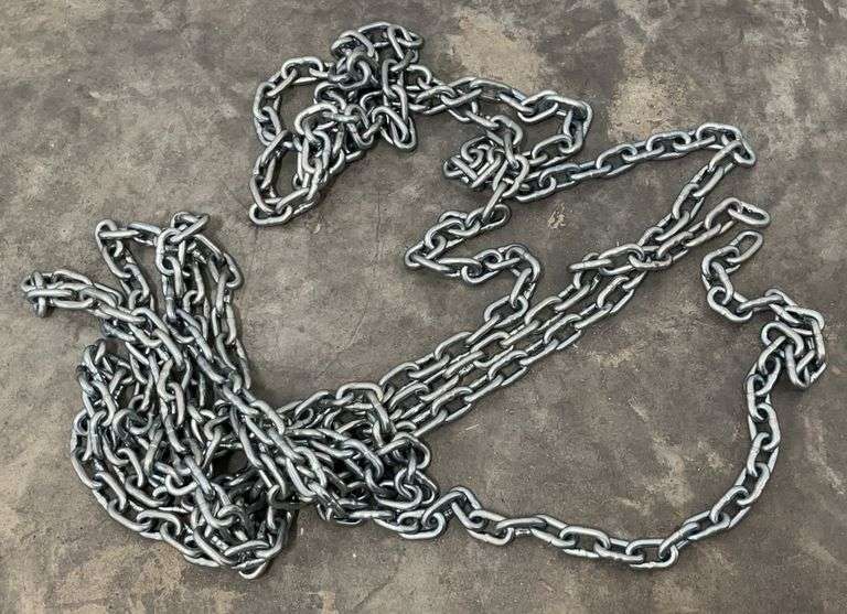 48'L Chain, new - Albrecht Auction Service