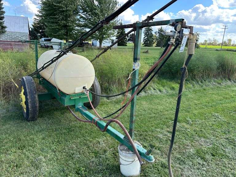 Century Pull Type Sprayer, 8.25-20 Tires, ACE Pump, 2" Ball Hitch