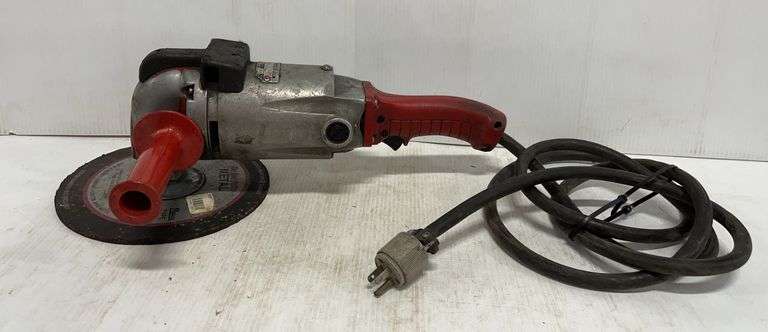 Handheld grinder motor, Milwaukee 5000 RPM, 130 AMPS, 9