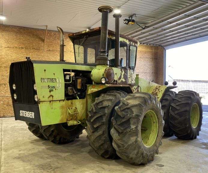 1976 Steiger Panther ST325 Tractor, 3406 CAT Engine with Approx. 600 Hours on Rebuild, Starts and Runs Perfectly, 3-Point Hitch