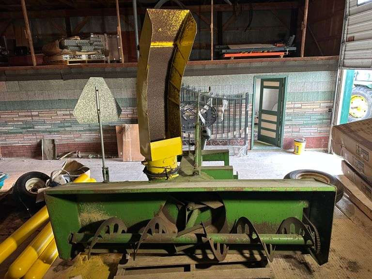 John Deere 676 3-pt. Snow Blower, Ser. No. W00676X001535, 6'6" Working Width