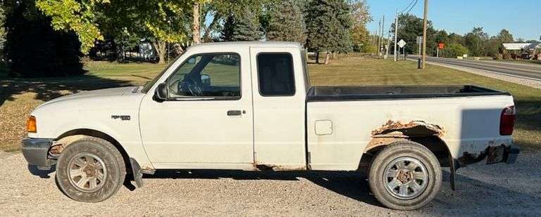 2002 Ford Ranger 2WD Pickup, (131,380 Miles), Automatic Transmission, Clean and Clear Title, NOTE: See Questionnaire Pictures for Additional Information