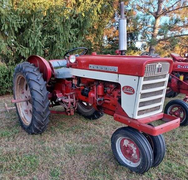 This item Selling ABSOLUTE! ~~~ Possibly 1956 Farmall Model 240 Tractor, Serial No. 3229J