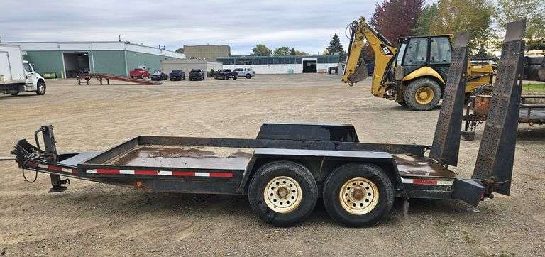 This item Selling ABSOLUTE! ~~~ 2003 Towmaster Trailer, 16'L x 6.5"W, (2)-6000 lb. Axles with Brakes on Both Axles, Tires Less than Two Years Old, All Lights Work, Brakes Less than Three Years Old, New Hitch Three Years Ago, Needs Frame Patching, Clean and Clear Title