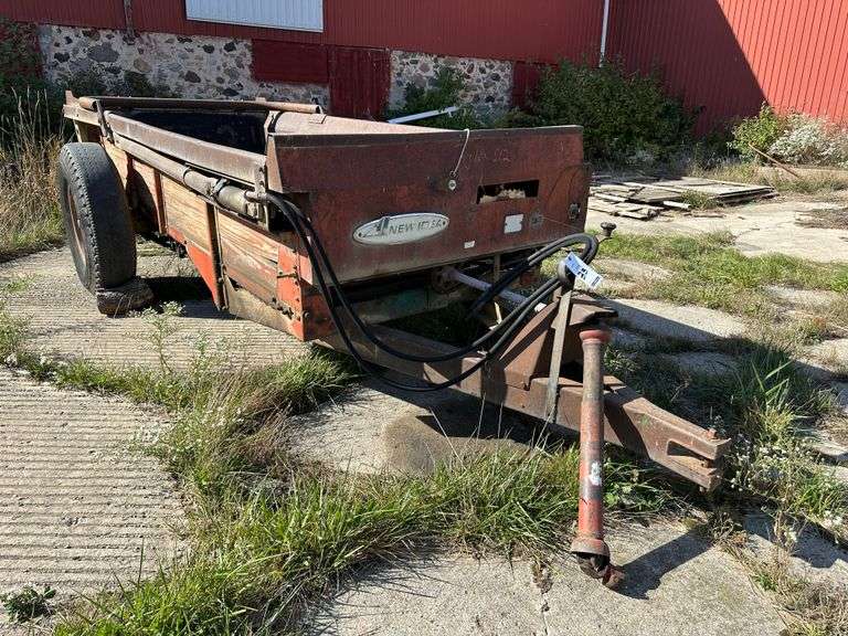 New Idea Manure Spreader, PTO Driven