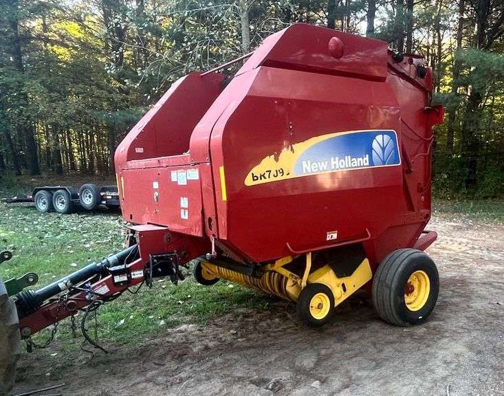 2008 New Holland BR7090 Round Baler, 540 PTO, Twine Only