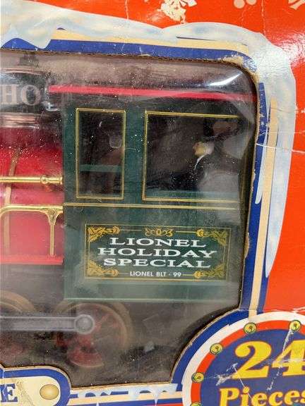 (24) Piece set of Lionel train set, 6-gauge train set, No. 6213A, box ...