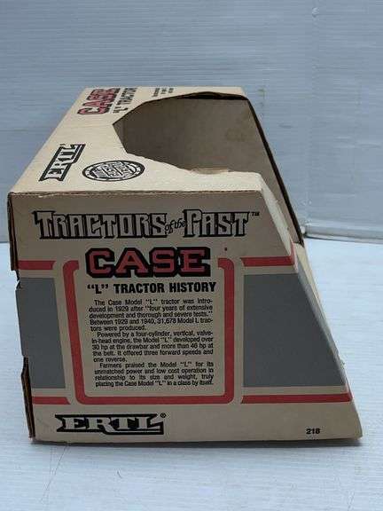 ERTL Case Model L Tractor in Box, 1/16 Scale - Albrecht Auction Service