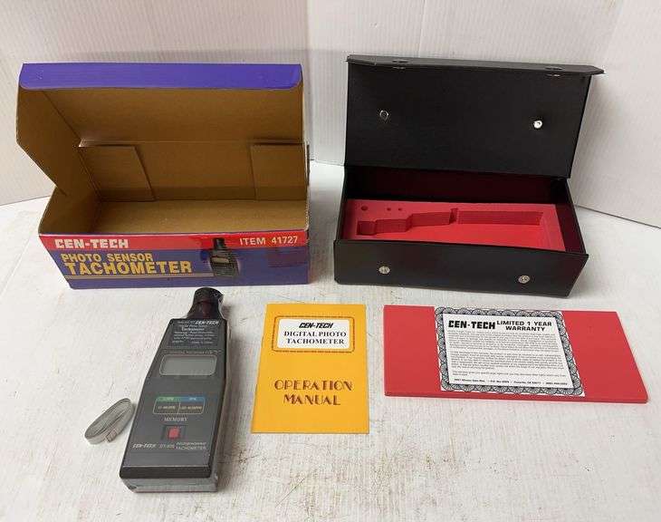 Photo Sensor Tachometer - Albrecht Auction Service