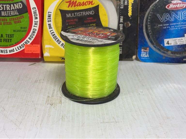 (11) Rolls of fishing line, new, unknown lengths - Albrecht Auction Service
