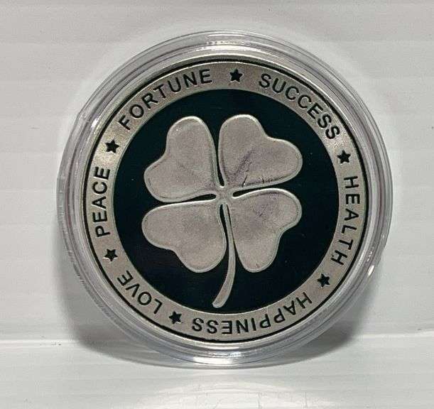 Lucky coin, 1 3/4