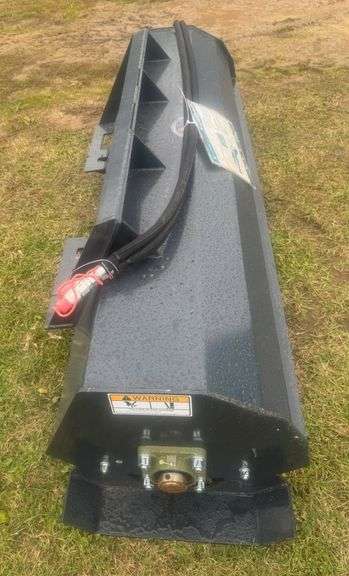 2025 Wolverine Model TL-12-72W 72" Skid Steer Quick Attach Rotary Tiller, New, Unused, NOTE: No Sunday Pick-Up