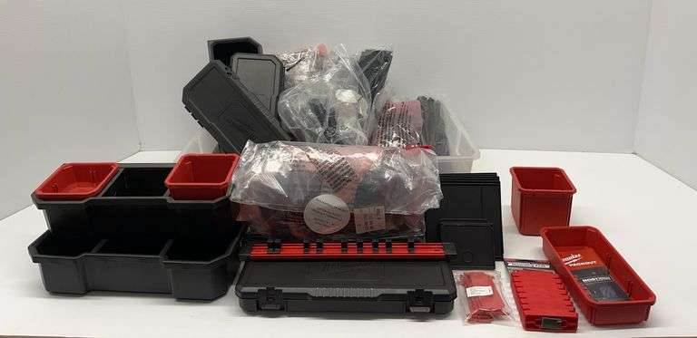 Milwaukee Packout Totes, Bins, and Organizers