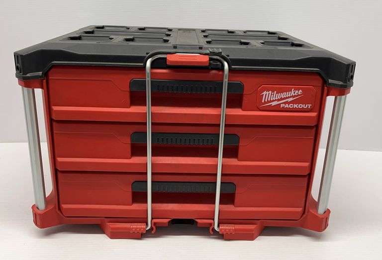 Milwaukee 3-Drawer Packout Tool Boxes