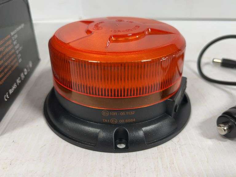 Security Flashes Yellow strobe LED warning beacon light safety flashing lamp for ...