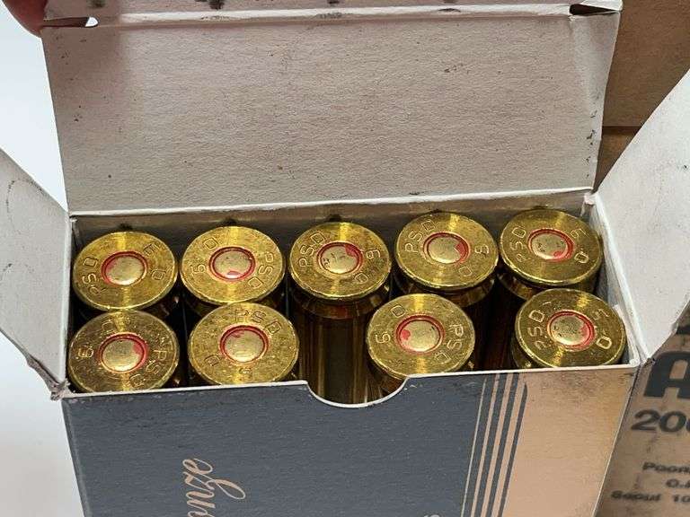 200 Rounds 50 Box (200) Rounds of 50-caliber PMC ammo in the factory carton - Albrecht ...