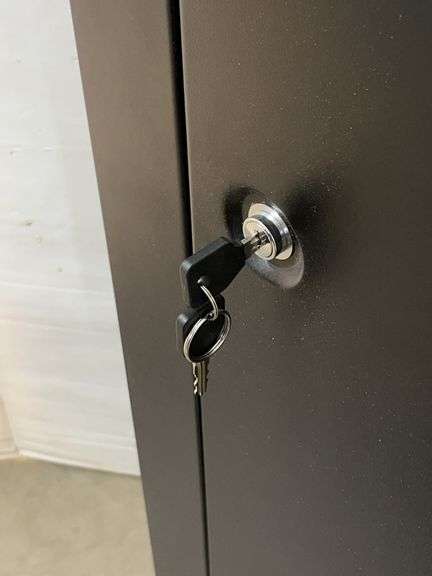 Stack-On gun safe with keys, 21"W x 10"D x 55"H, nice, used - Albrecht ...