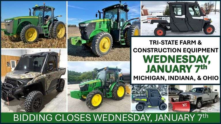 January 7th (Wednesday) - Tri-State Farm / Construction / Municipality ...
