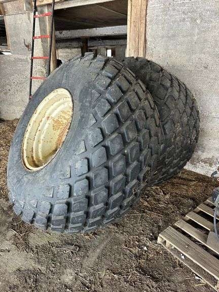 (2)-New Tires for Houle Tanker (one on rim, one no rim) - Albrecht ...