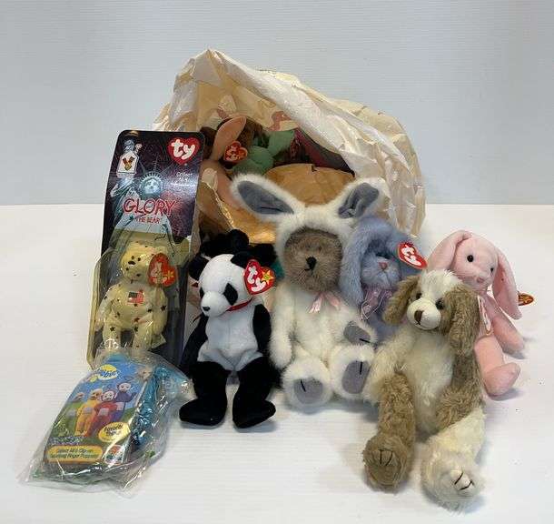 Group of Beanie Babies, some Attic Treasures Collection, includes ...