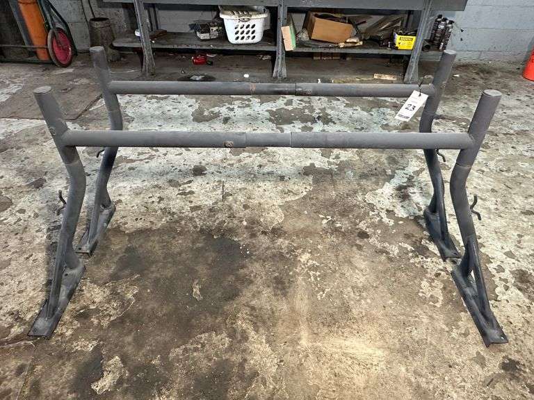 Ladder Racks, Adjustable Width (currently at 61" wide)