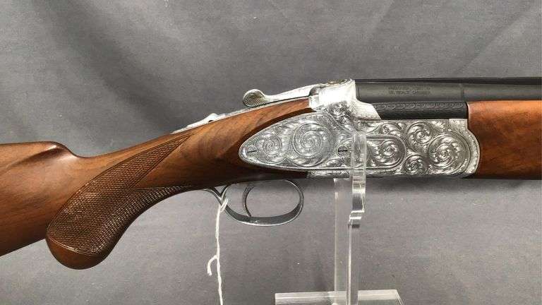 Huglu Over/Under, 16-Gauge Shotgun, Made in Turkey - Albrecht Auction ...