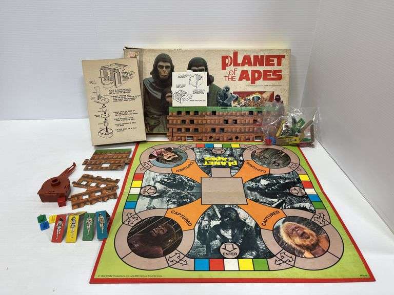 1947 Planet of the Apes board game, by Milton Bradley - Albrecht ...