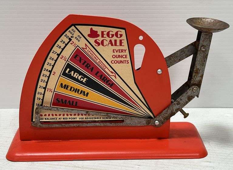 Old egg scale, 8