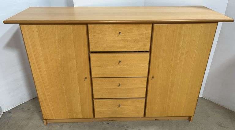 Modern dining buffet, made in Italy, 54"W x 17"D x 34"H
