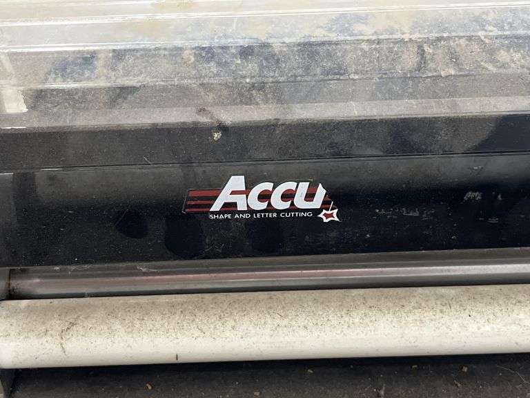 AccuCut roller cutting system, Mark IV, 26