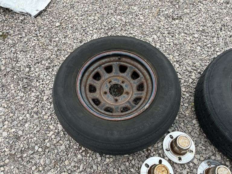 Set of (4) wheels, 15