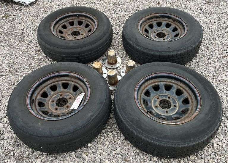 Set of (4) wheels, 15