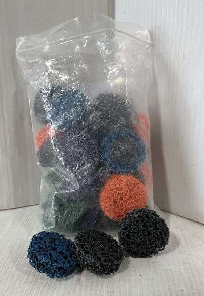 TINVHY 25-Pack 2" Quick Change Clean & Strip Discs – Blue Nylon Webbing For Paint Rust Removal & Weld Cleaning