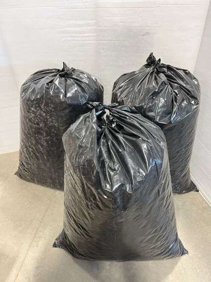 (3) Bags of packing peanuts styrofoam, new - Albrecht Auction Service