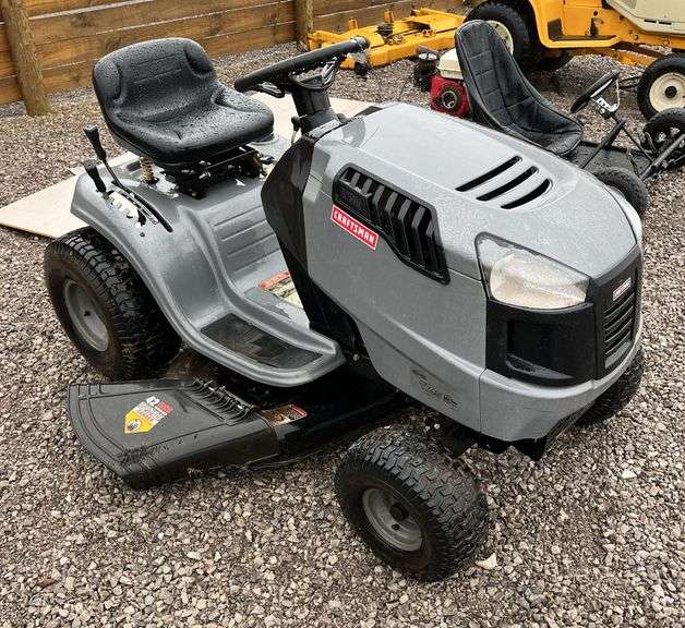 Craftsman rider, 17.5HP, Briggs & Stratton, uses no oil, 42" deck, new ...