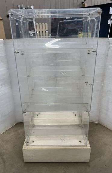 Plastic display rack, 24