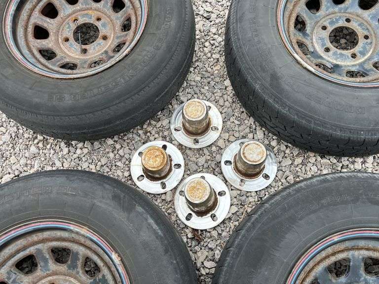 Set of (4) wheels, 15