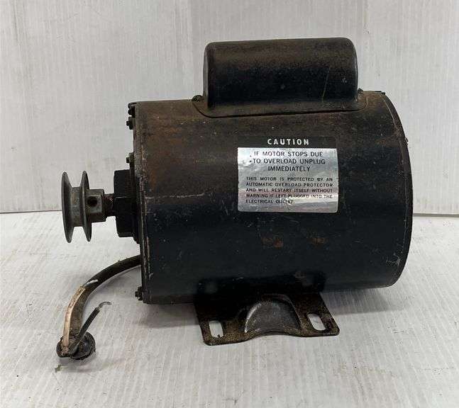 Wagner electric motor, 1/2 HP 3450 RPM, used Albrecht Auction Service