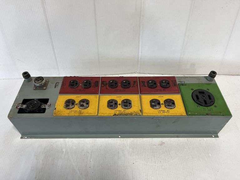 Multi-electrical plug outlet box, 23