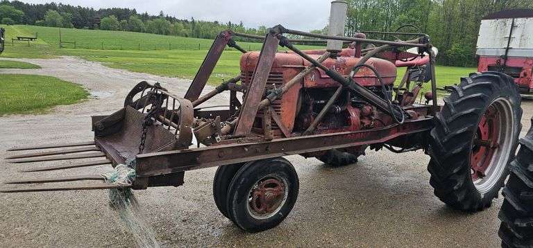 Farmall M Tractor with Loader, Tractor Runs and Drives Well, One ...