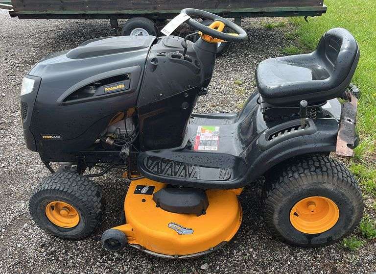 Poulan Pro PP20VA46 hydrostatic riding mower, 46" cut, Briggs ...