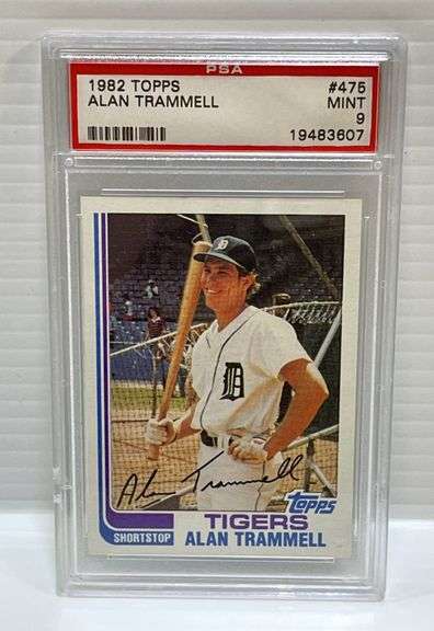 1982 Topps #475 Alan Trammell Card