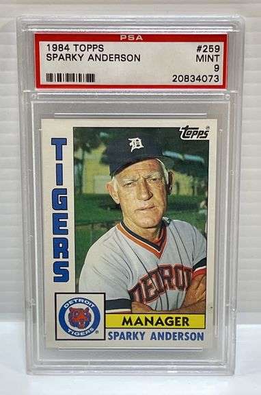 1984 Topps #259 Sparky Anderson Card
