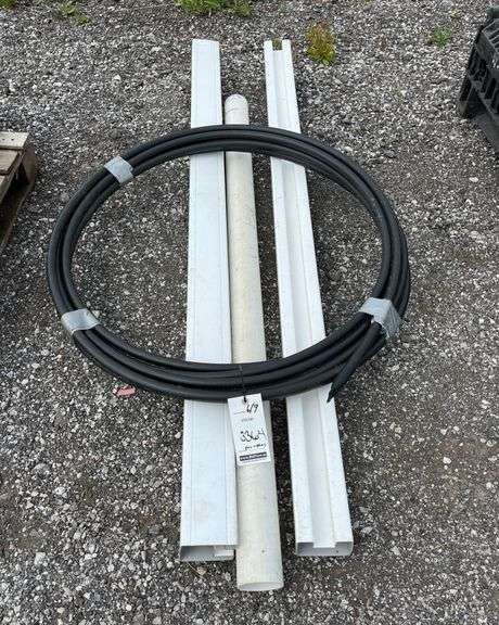 (2) Poles of PVC pipe, 3/4